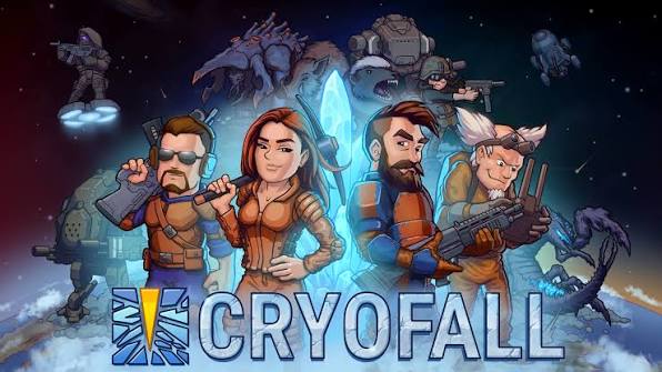 CryoFall Planet Background