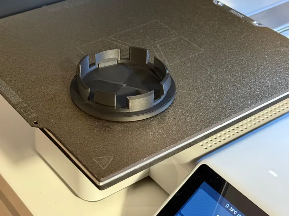 Creator design reference for Wheel Hub Cover — 56 mm Design; included printed parts are specified in the listing.