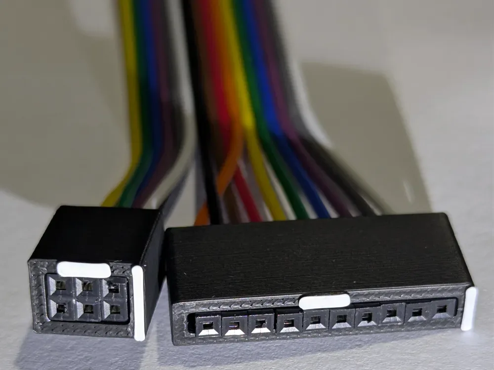 Creator design reference for Jumper Wire Connector Cover — 1 × 4; included printed parts are specified in the listing.