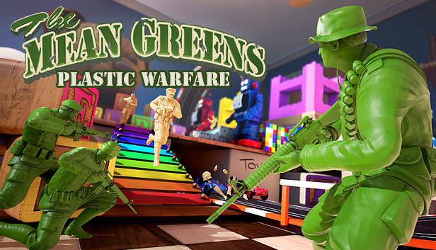 The Mean Greens Toy Soldier Background